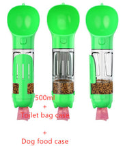 3-in-1 Portable Pet Water Bottle & Feeder