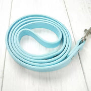 Leather Dog Collar and Leash Set - Fluffy Fussion