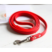 Leather Dog Collar and Leash Set - Fluffy Fussion