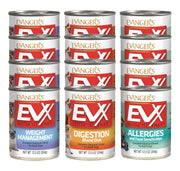 Evangers EVX Restricted Diet Canned Dog Food Variety Pack 4 Weight Manangement 4 Digestion Bland Diet 4 Allergies & Food Sensitivities Variety Pack