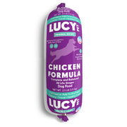 Lucy Pet Products Beef Formula Dog Food Roll 4 lb, (100600047)