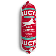 Lucy Pet Products Beef Formula Dog Food Roll 4 lb, (100600047)