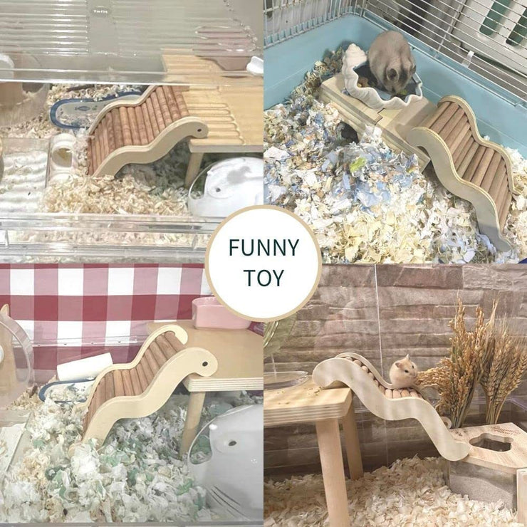 Wooden Hamster Cage
