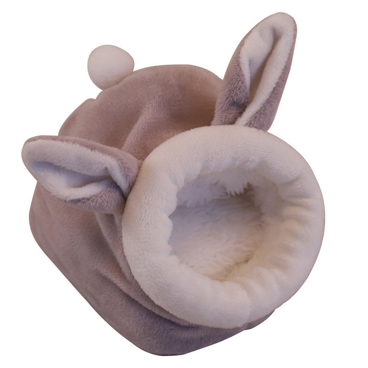 Winter Cartoon Hamster Bed