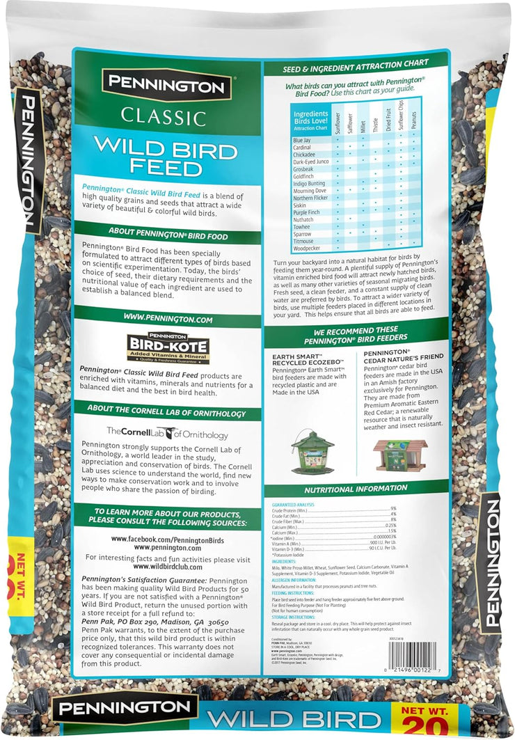 Pennington Wild Bird Feed (20lb)