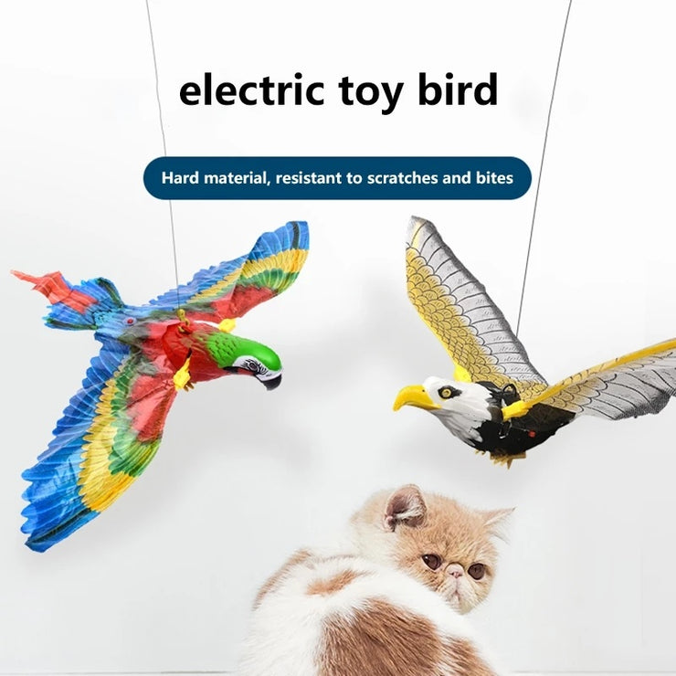 Flying Bird Cat Teaser Toy