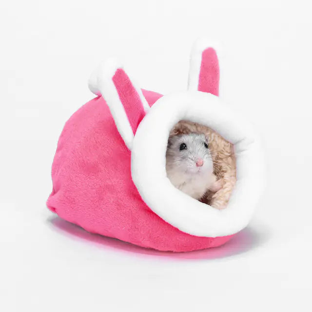 Hamster Pet Bed and Warm Cotton House for Small Animals