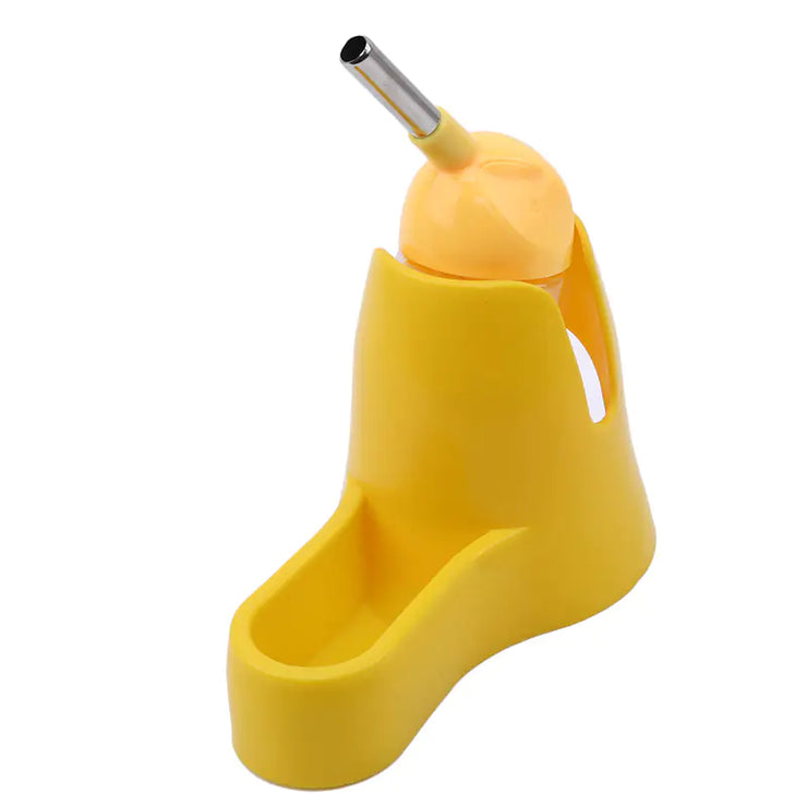 Multi-Color Pet Water Bottle and Food Feeder for Hamsters