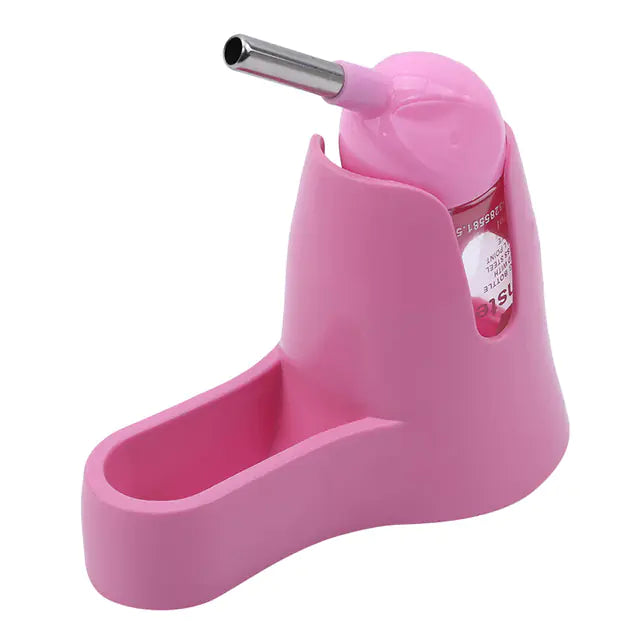 Multi-Color Pet Water Bottle and Food Feeder for Hamsters