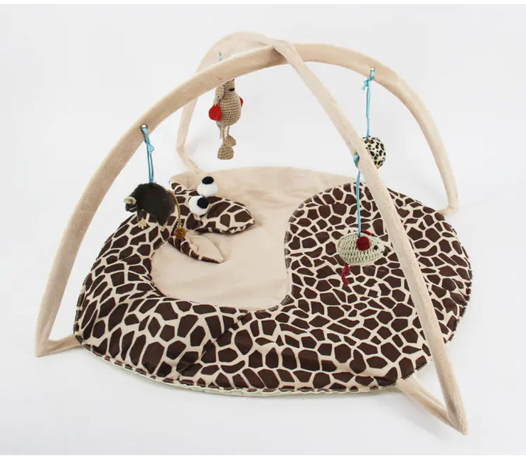 Cat Play Bed and Exercise Game Tent for Interactive Fun