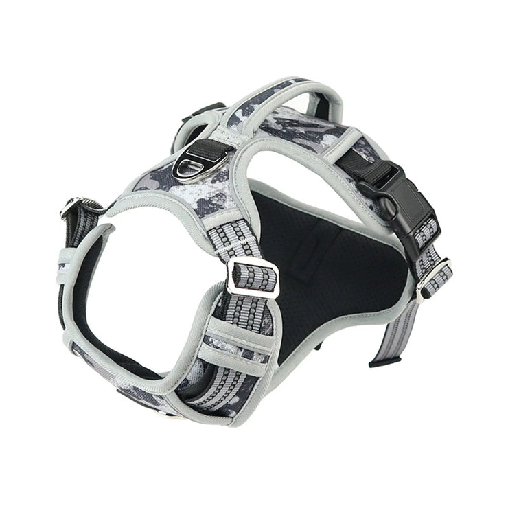 Durable Waterproof Pet Harness with Vertical Handle