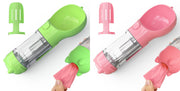 3-in-1 Portable Pet Water Bottle & Feeder