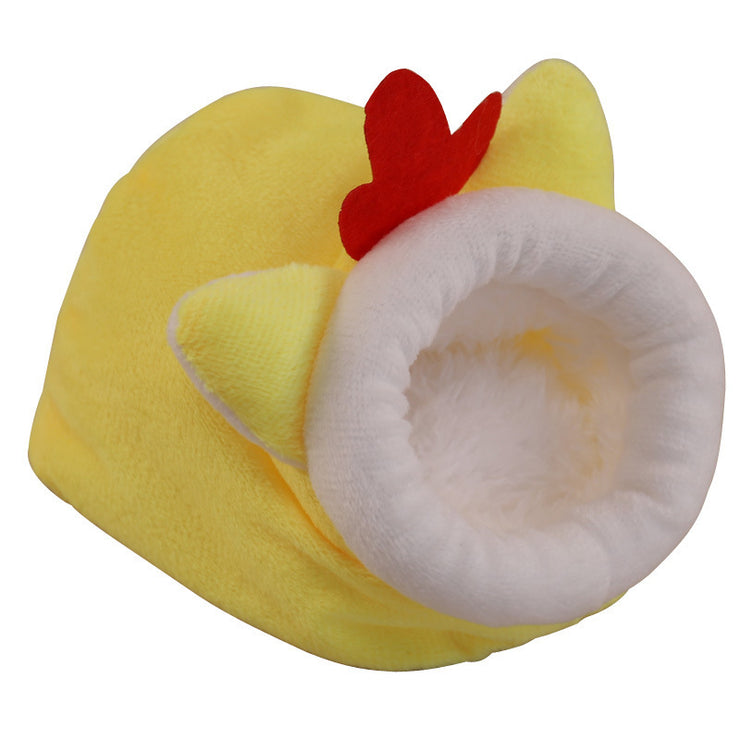 Winter Cartoon Hamster Bed