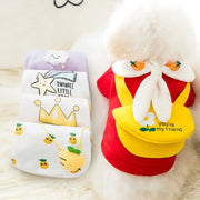 Cute Cartoon Pet Clothes for Autumn and Winter