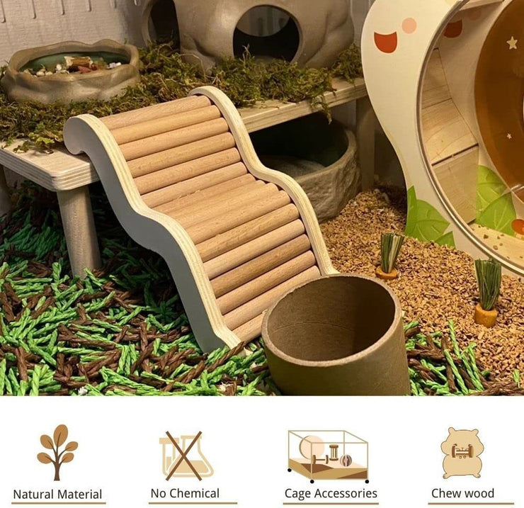 Wooden Hamster Cage