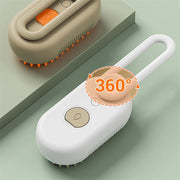 3-in-1 Electric Steam Pet Grooming Brush