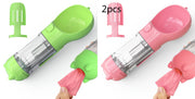 3-in-1 Portable Pet Water Bottle & Feeder