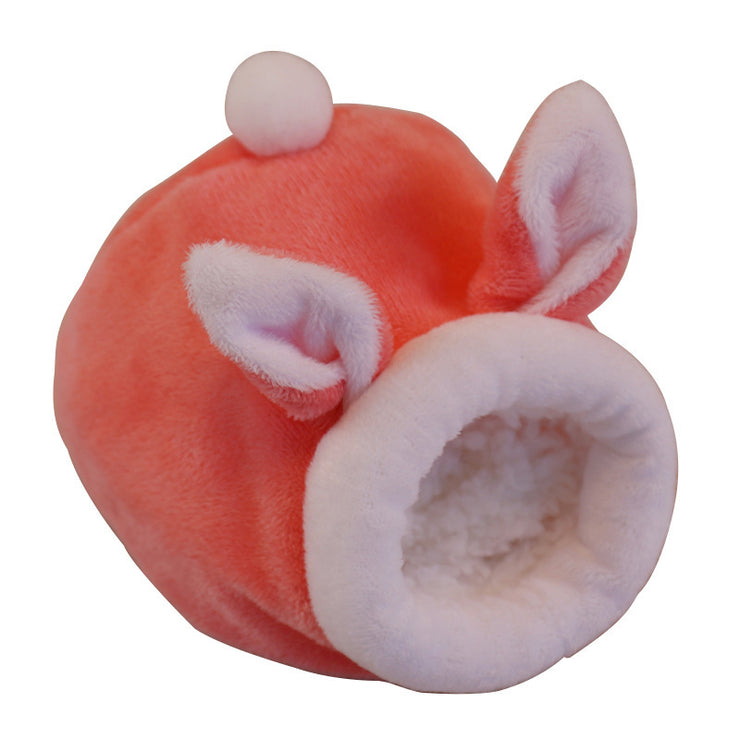 Winter Cartoon Hamster Bed