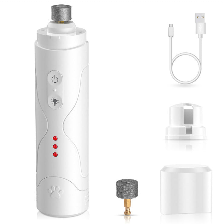 Electric Pet Nail Grinder - Quiet & Safe Trimmer | Fluffy Fussion