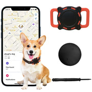 Dog GPS Tracker with Collar Holder - Apple Find My | Fluffy Fussion