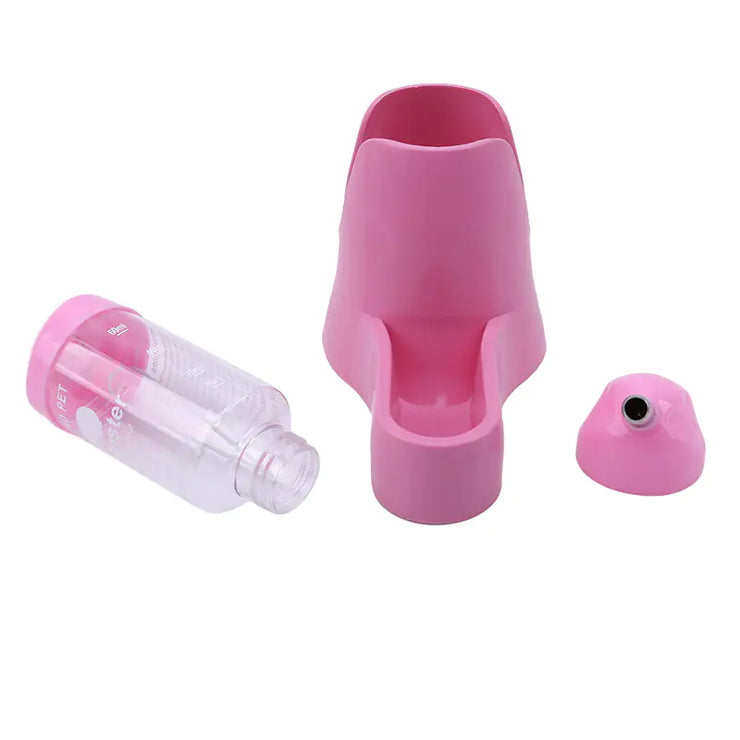 Multi-Color Pet Water Bottle and Food Feeder for Hamsters